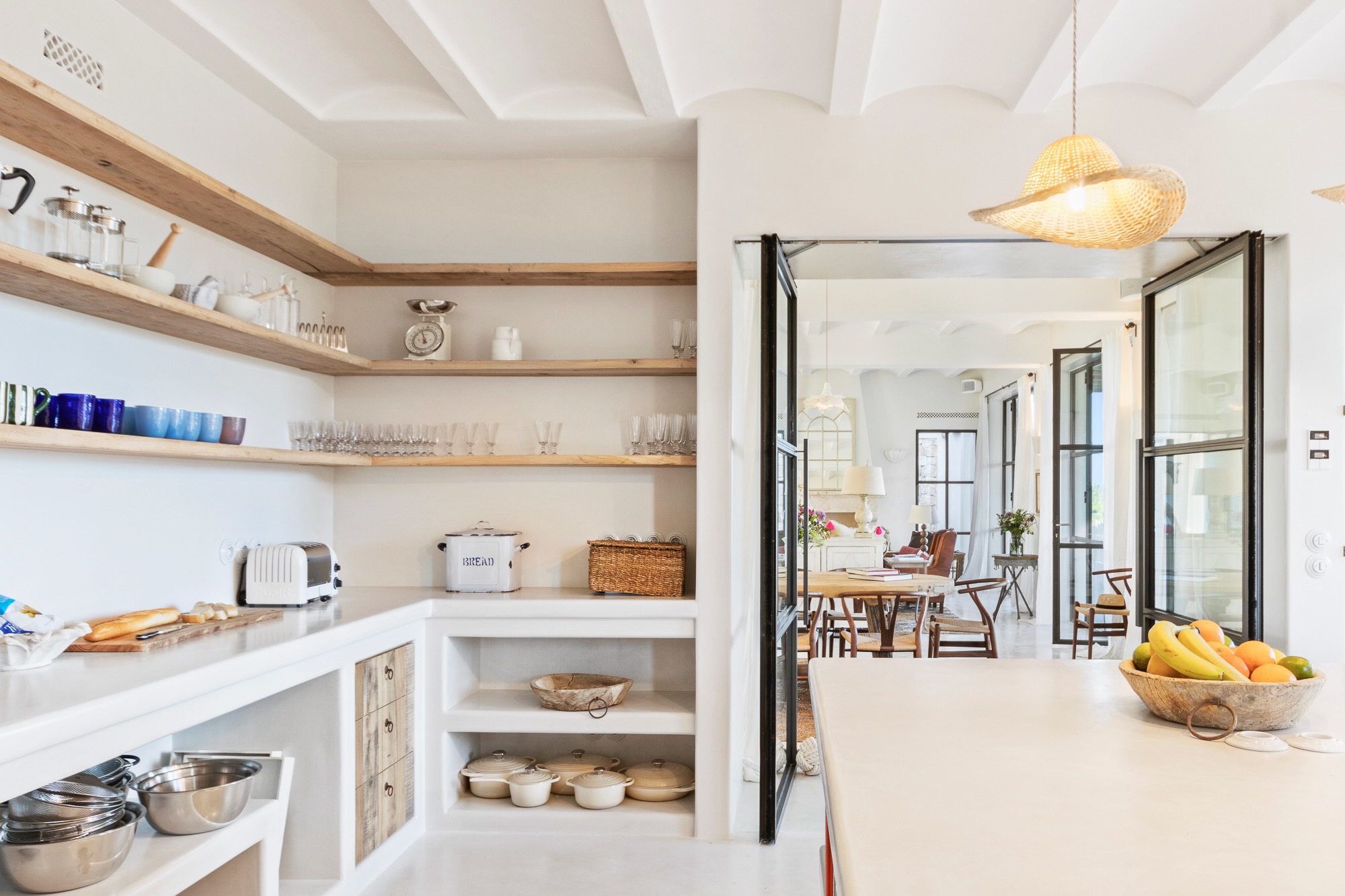 Spacious family kitchen